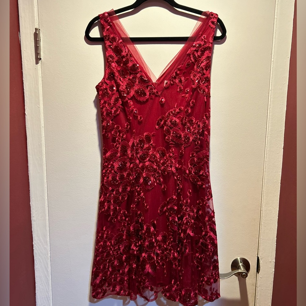 Red Cocktail Dress